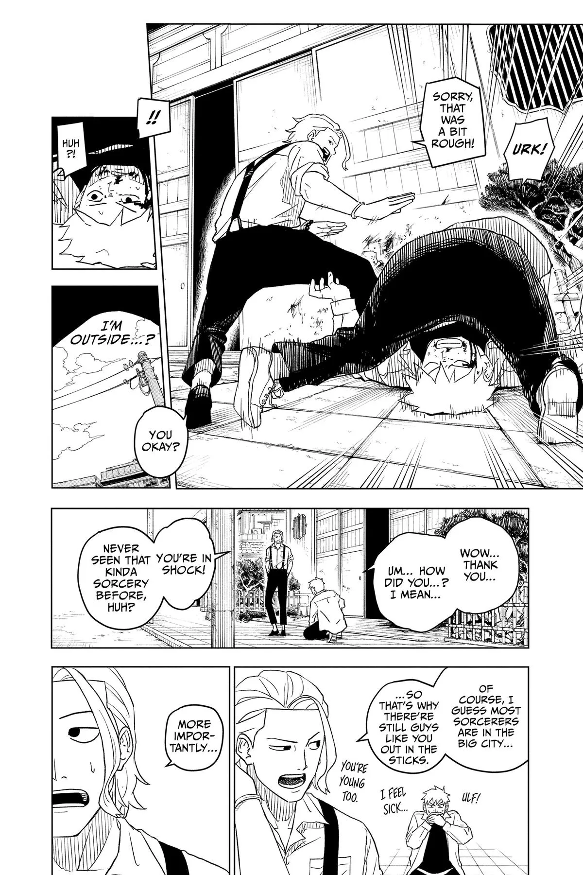 Kagura 2 manga panel