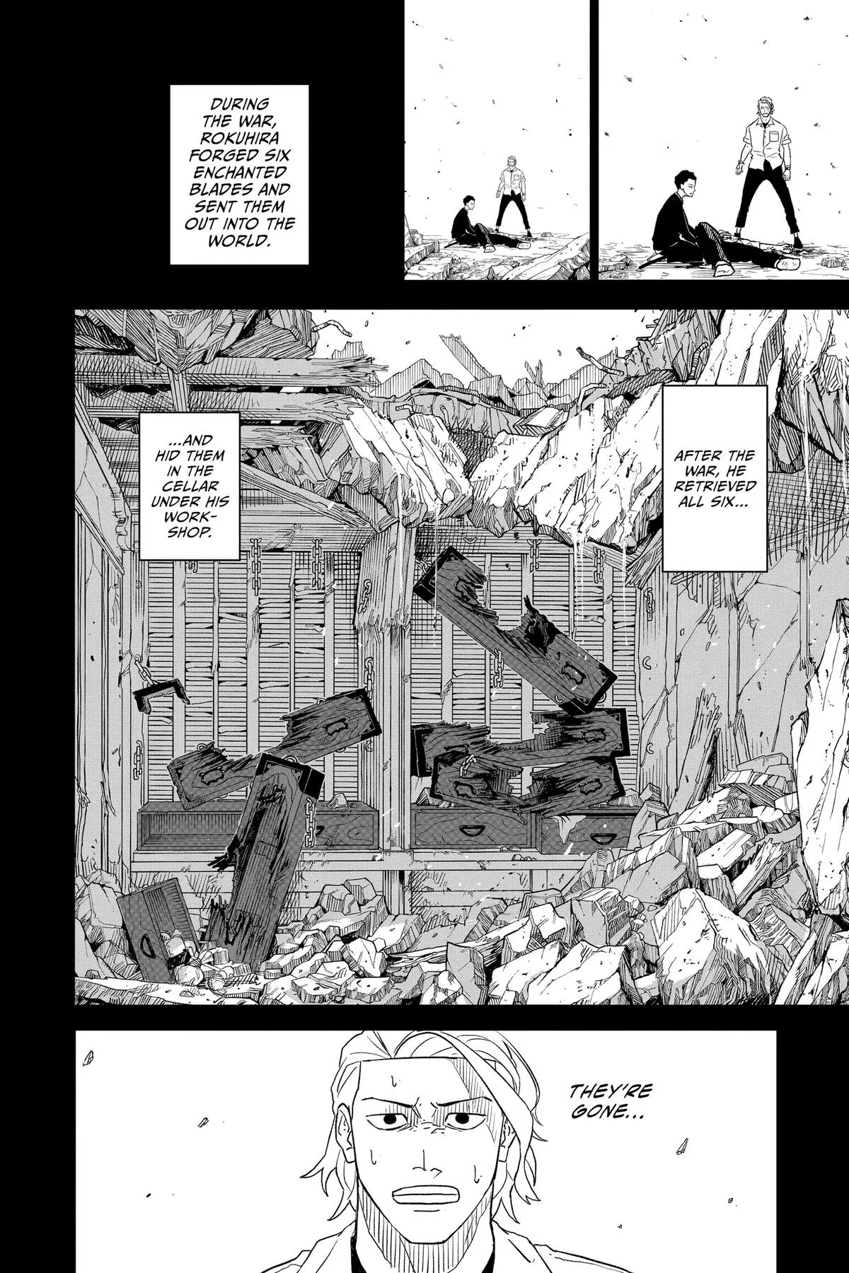 Kagura 2 manga panel