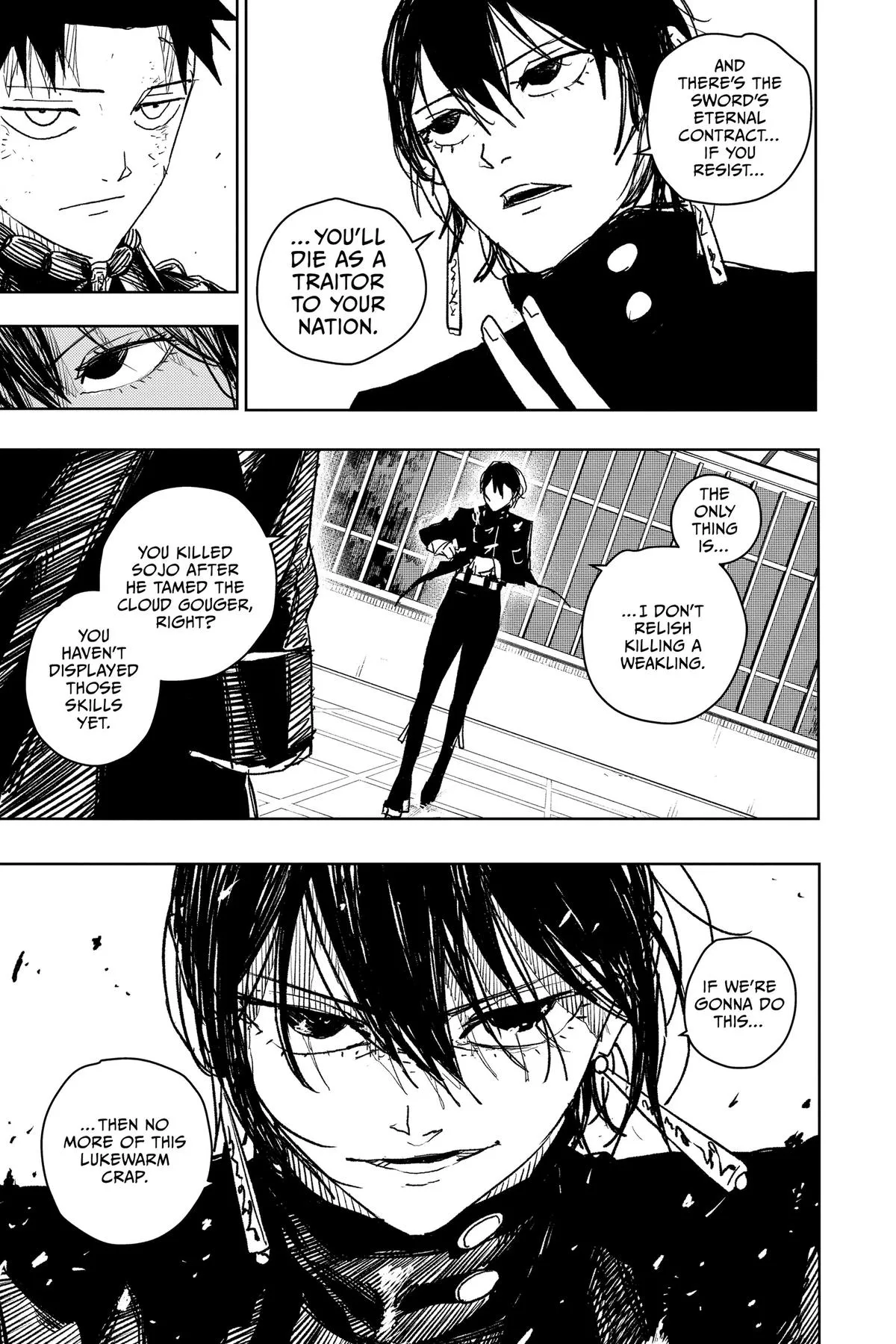 kagurabachi chapter 21 manga panel