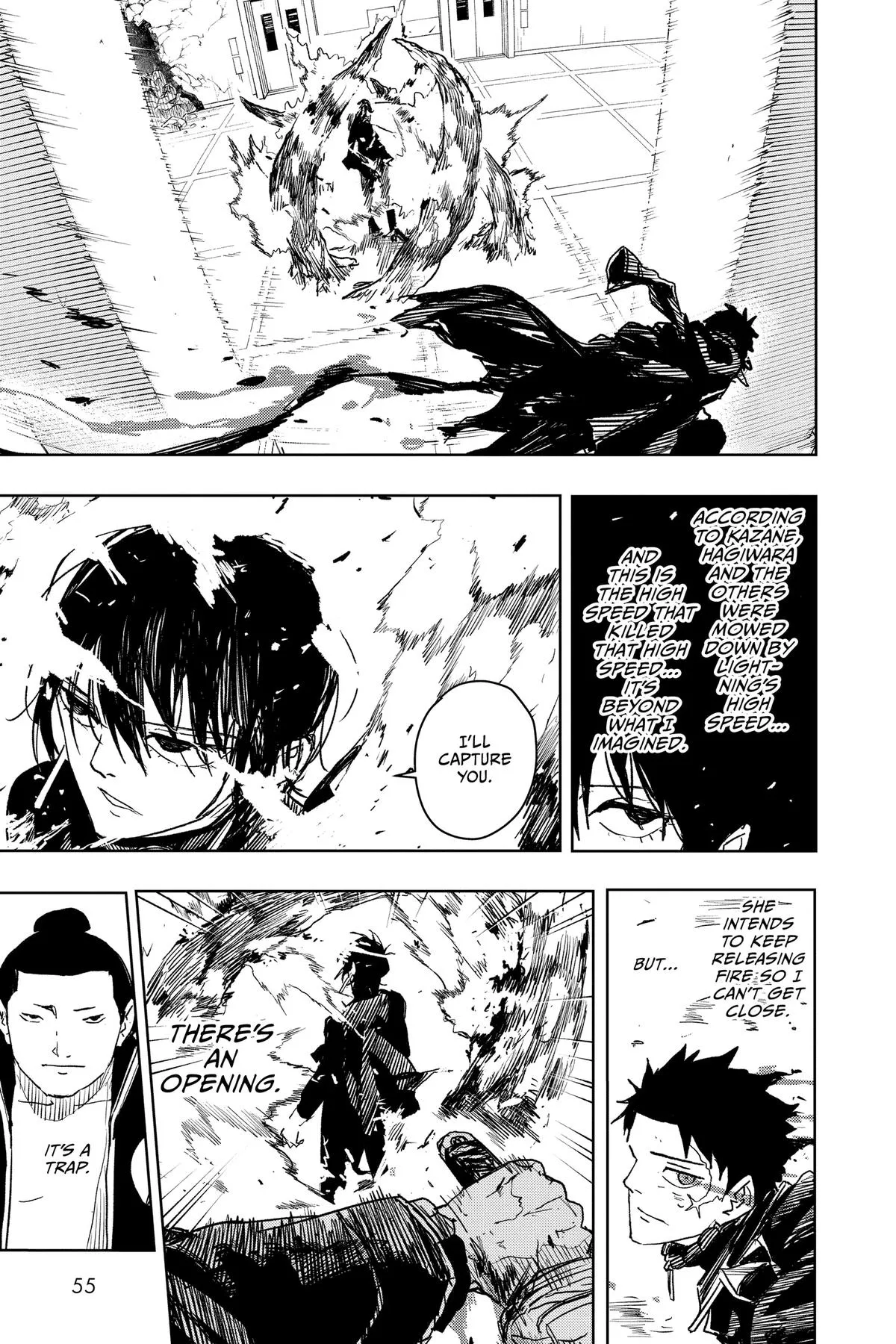 Kagura 21 manga panel
