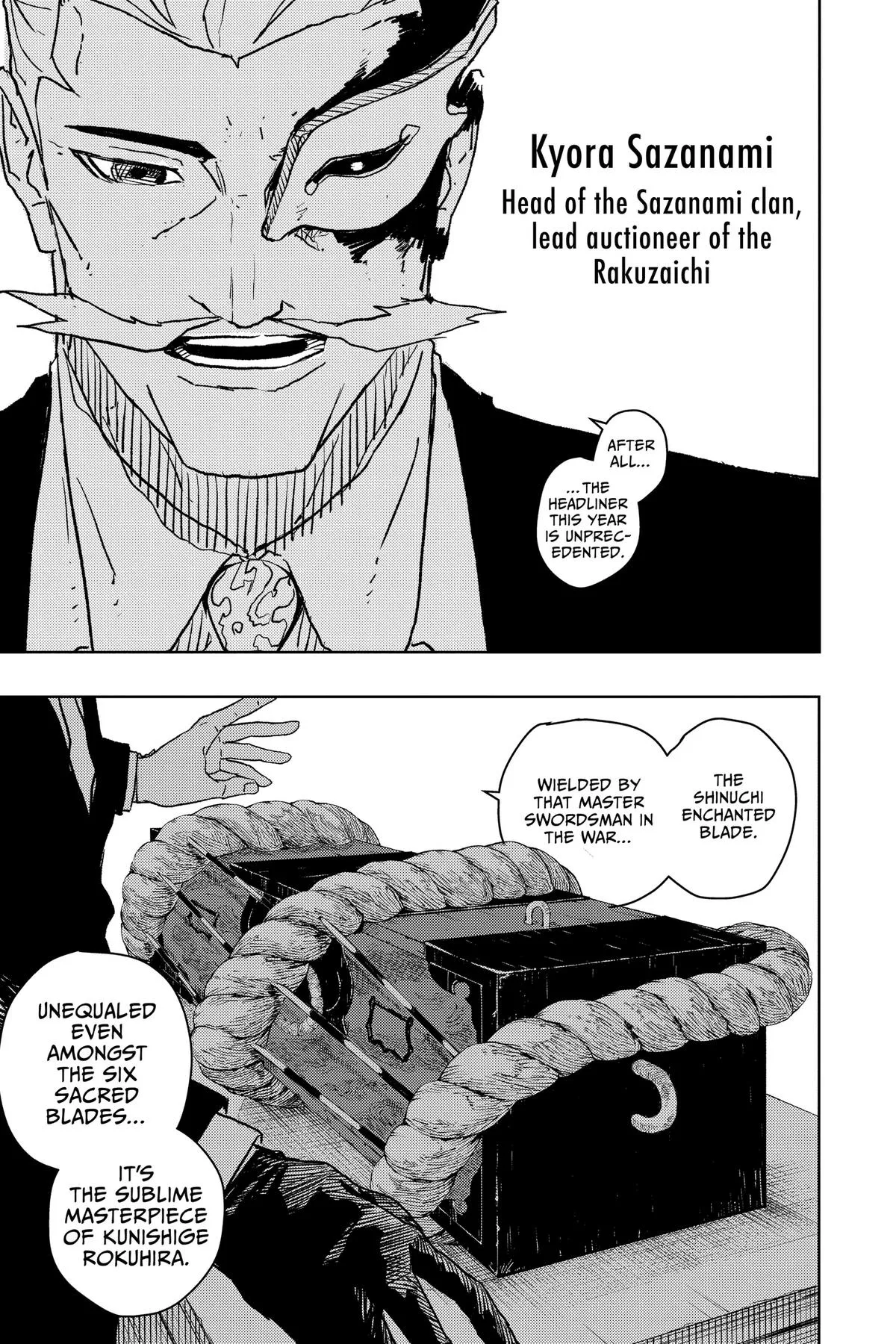 kagurabachi chapter 21 manga panel