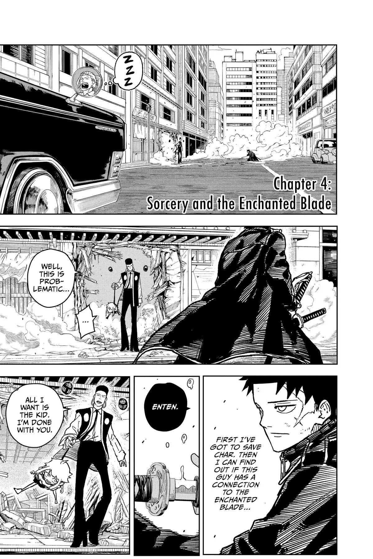 Kagurabachi Chapter 4