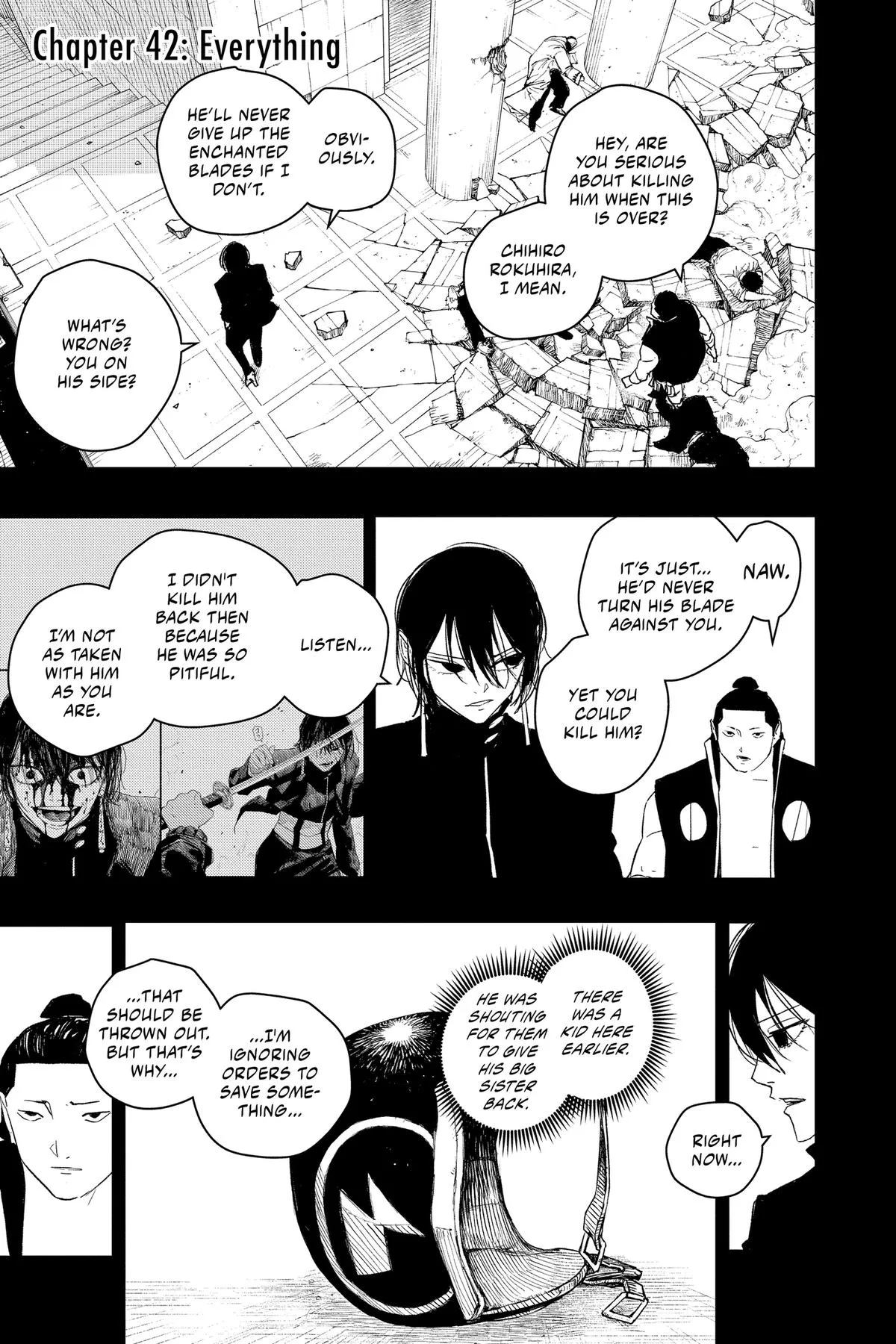 Kagurabachi Chapter 42