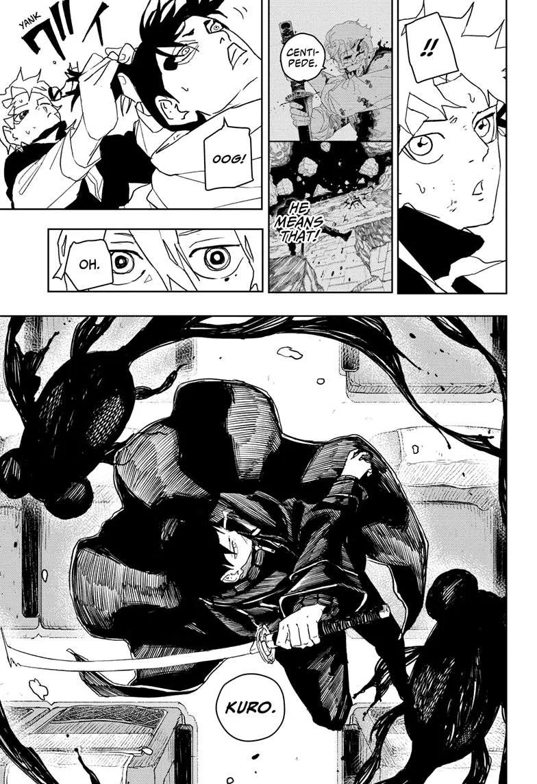 kagurabachi chapter 49 manga panel