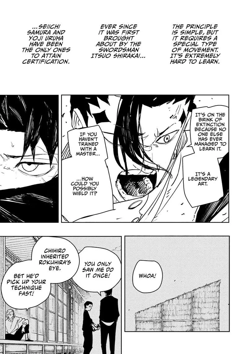 kagurabachi chapter 65 manga panel